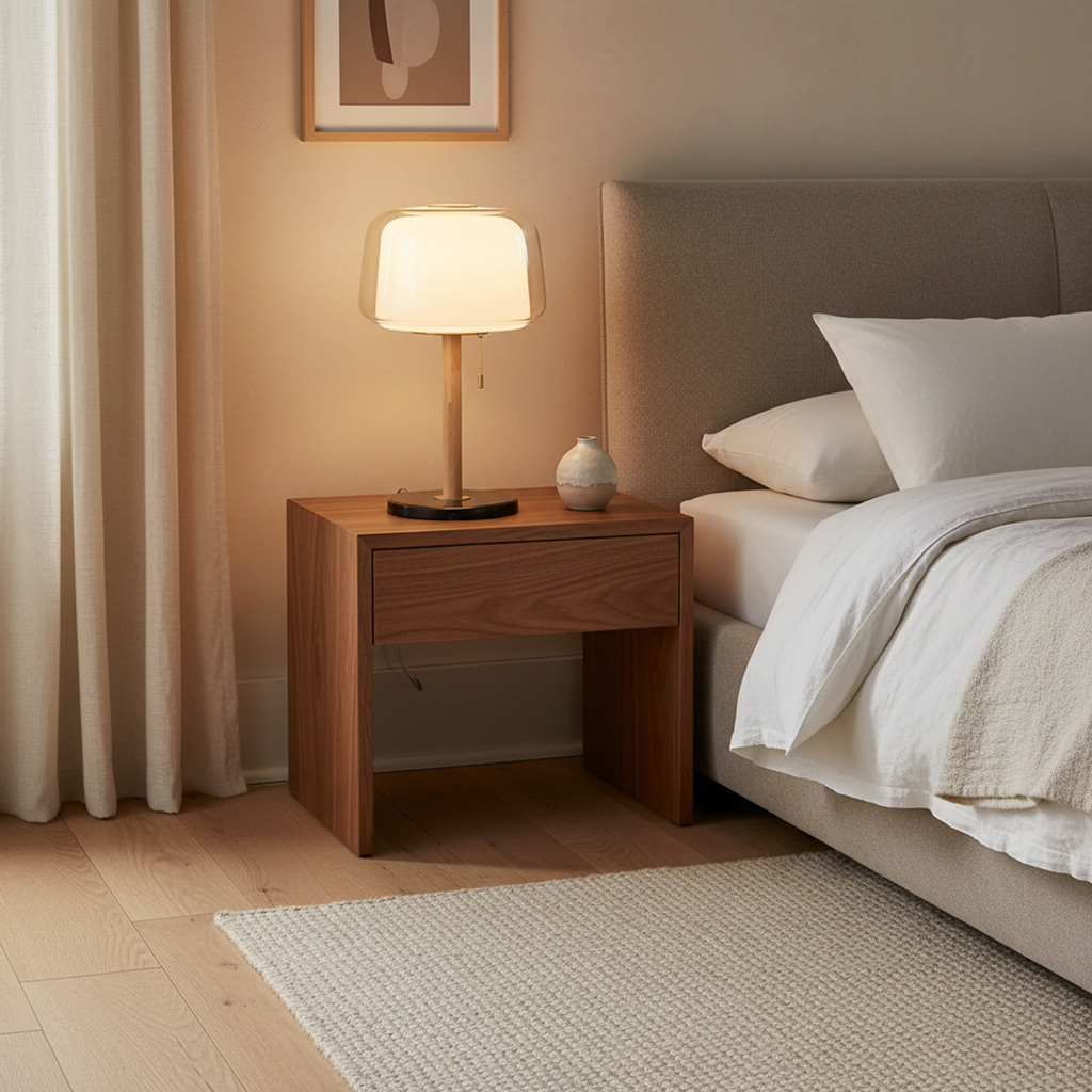Nordic Glass Table Lamp