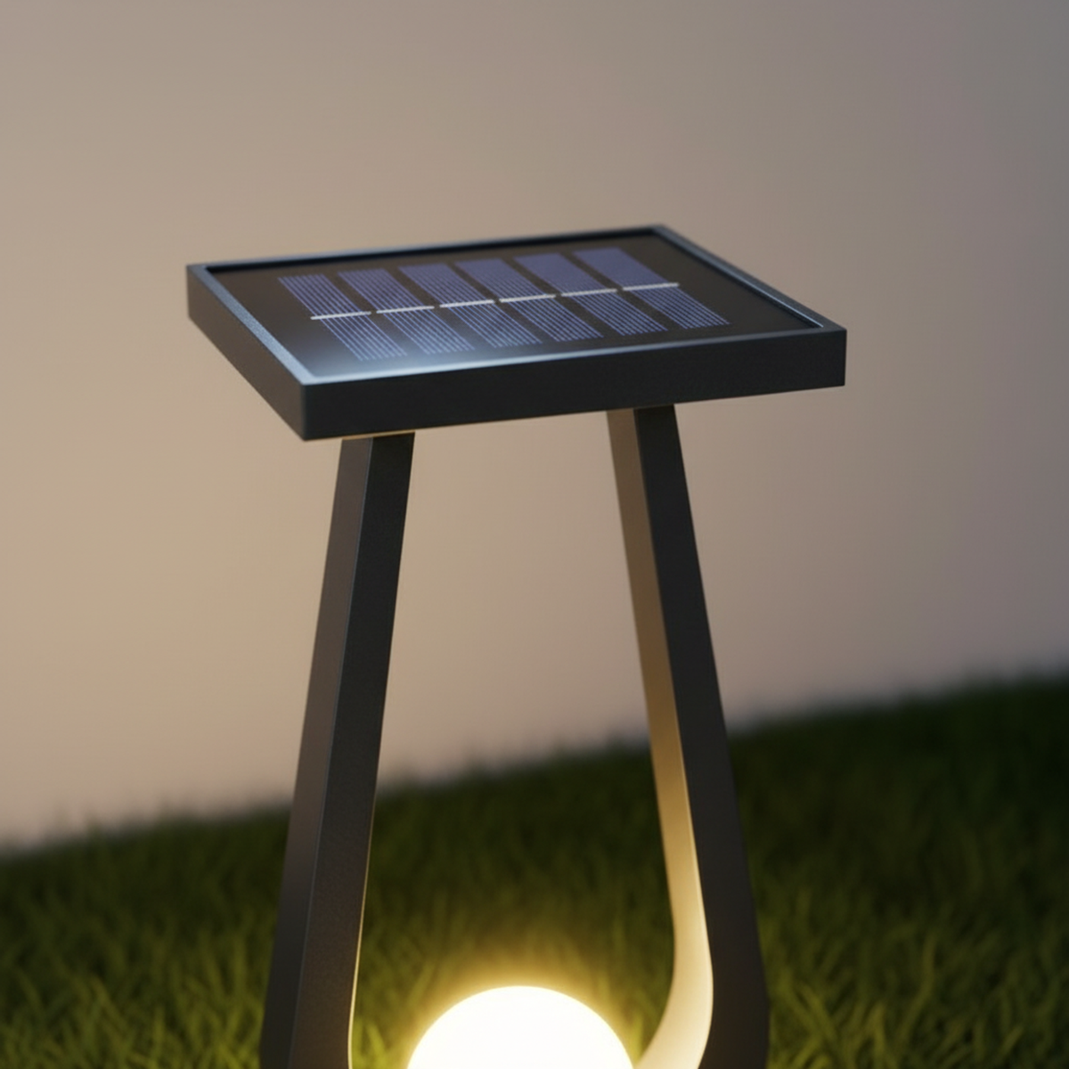 Modern Outdoor Pathway Lantern Light