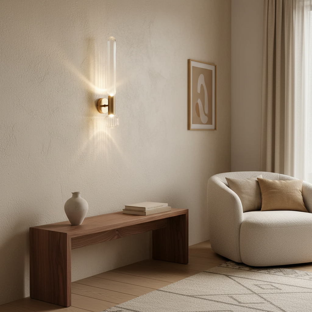 Modern Glass Wall Sconce