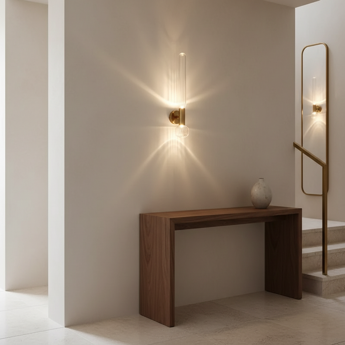 Modern Glass Wall Sconce