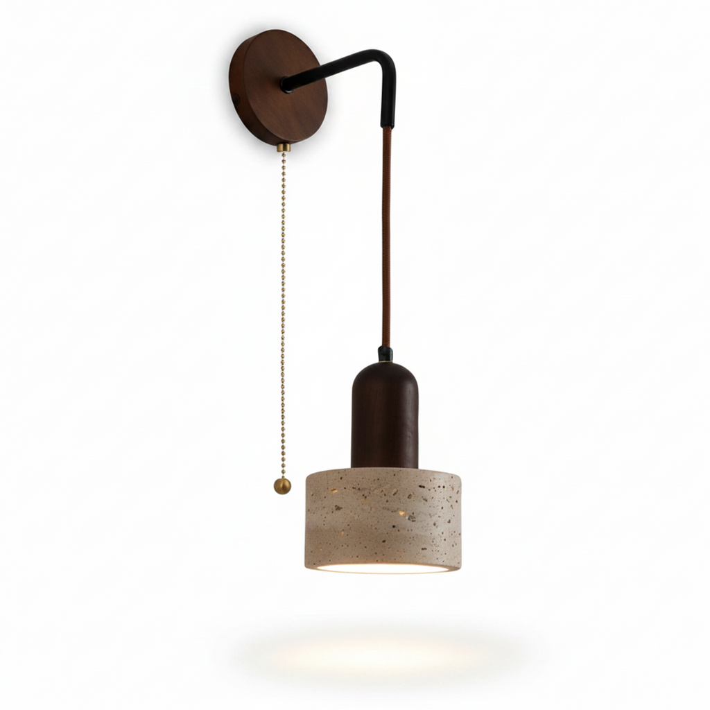 Pull Chain Modern Wall Sconce – Aspen