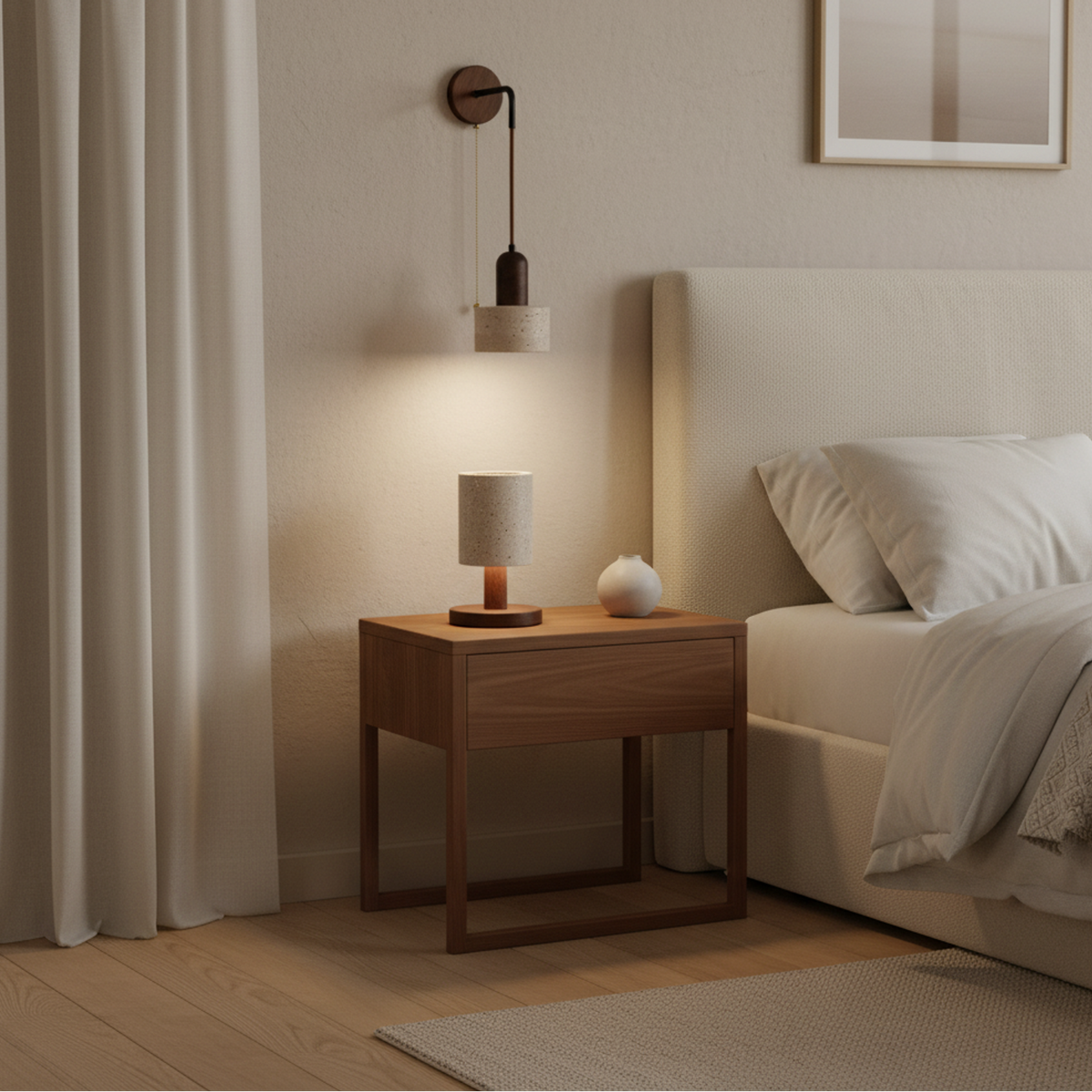 Pull Chain Modern Wall Sconce – Aspen