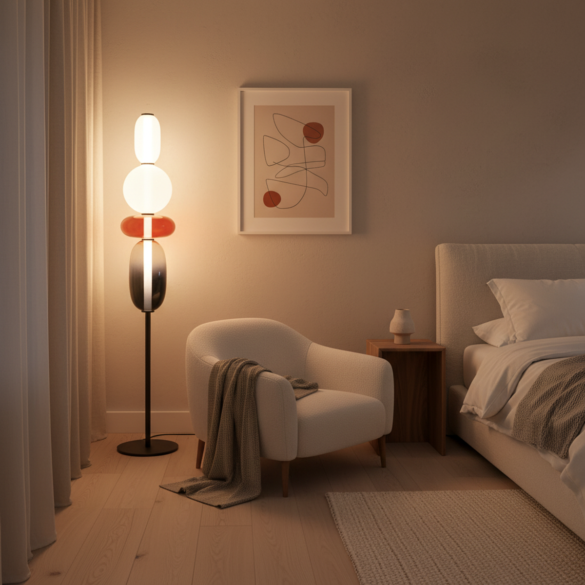 Large LED Floor Lamp