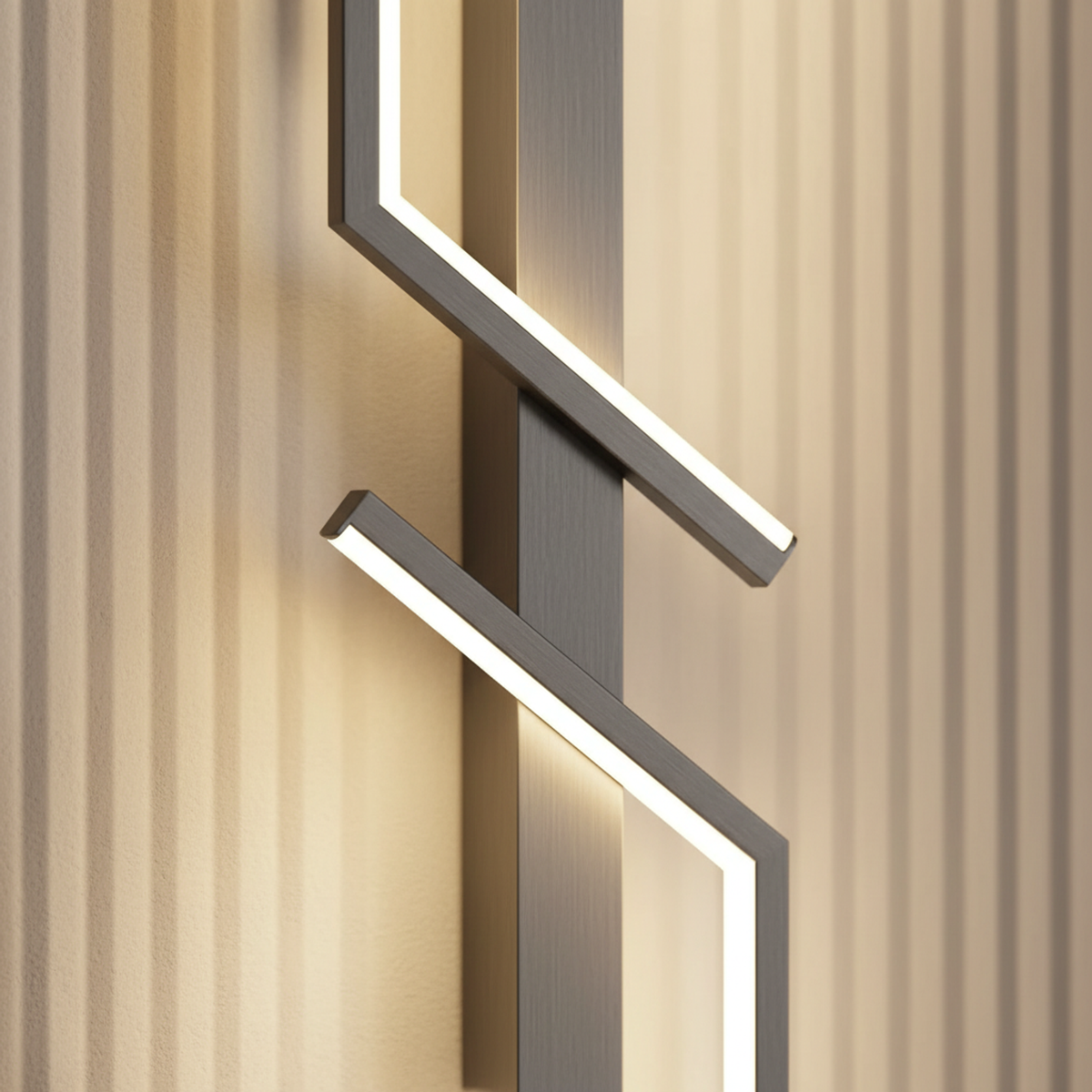 A Line of Light Drawn on the Wall