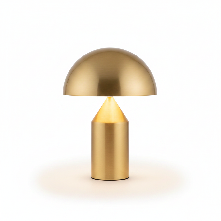 Small Gold Rechargeable Touch Table Lamp