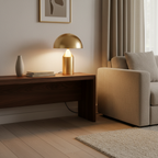 Small Gold Rechargeable Touch Table Lamp
