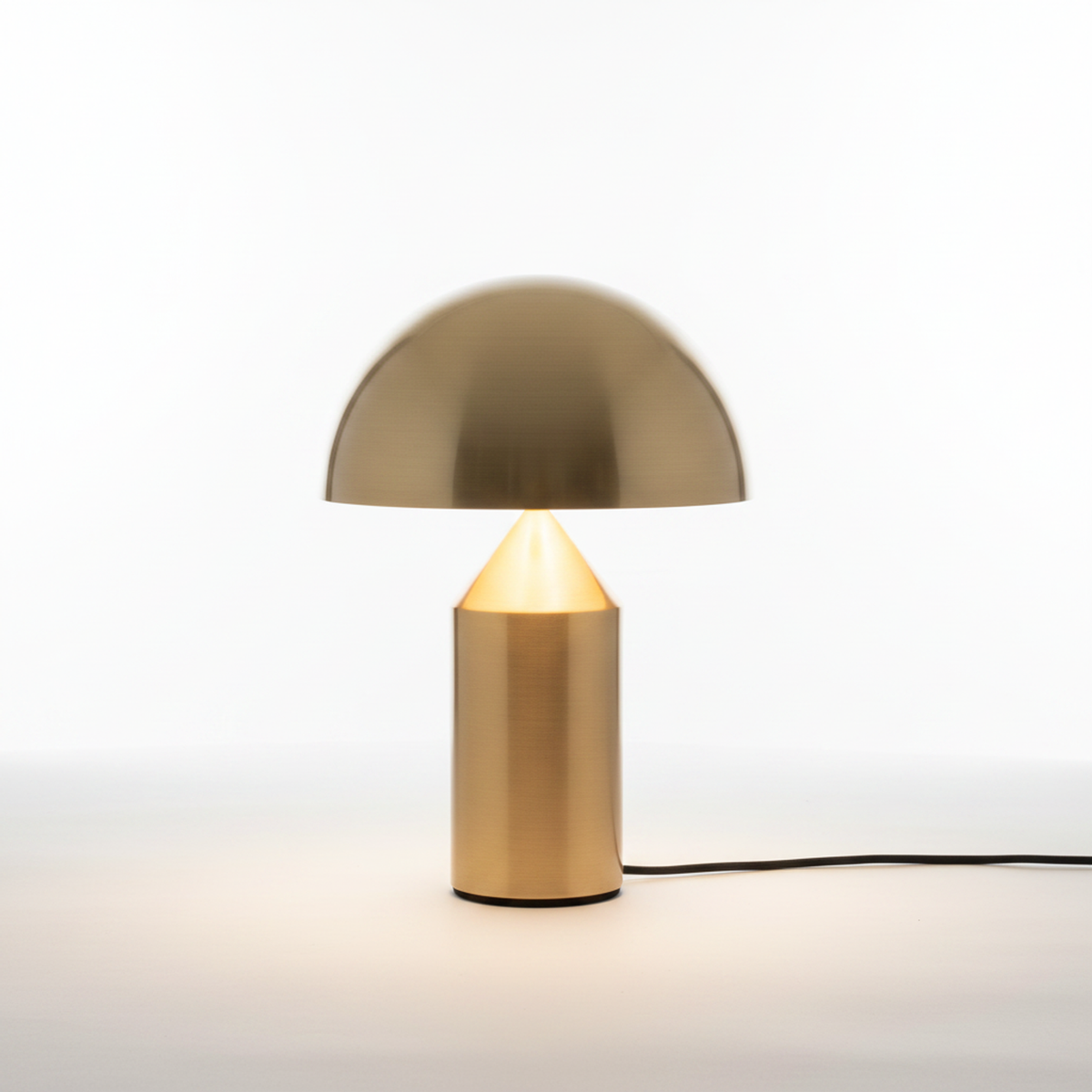 Large Gold Rechargeable Touch Table Lamp