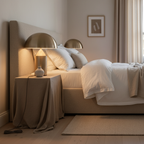 Large Gold Rechargeable Touch Table Lamp