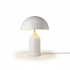 Small White Rechargeable Touch Table Lamp
