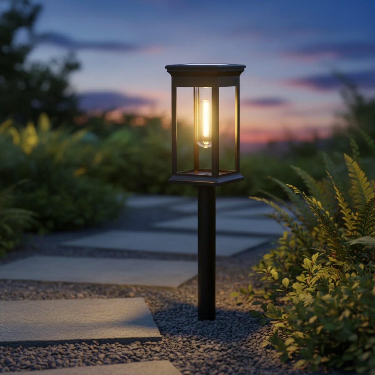 Refined Lighting for Solar Outdoor Light