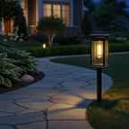 Solar LED Outdoor Pathway Light Pack of 8