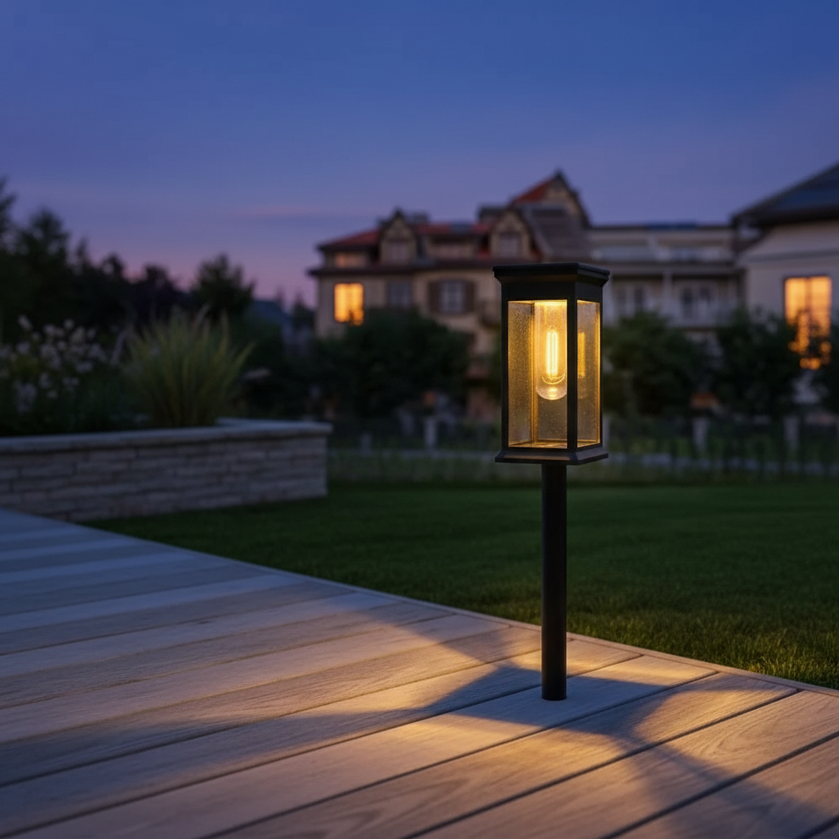 Solar LED Outdoor Pathway Light