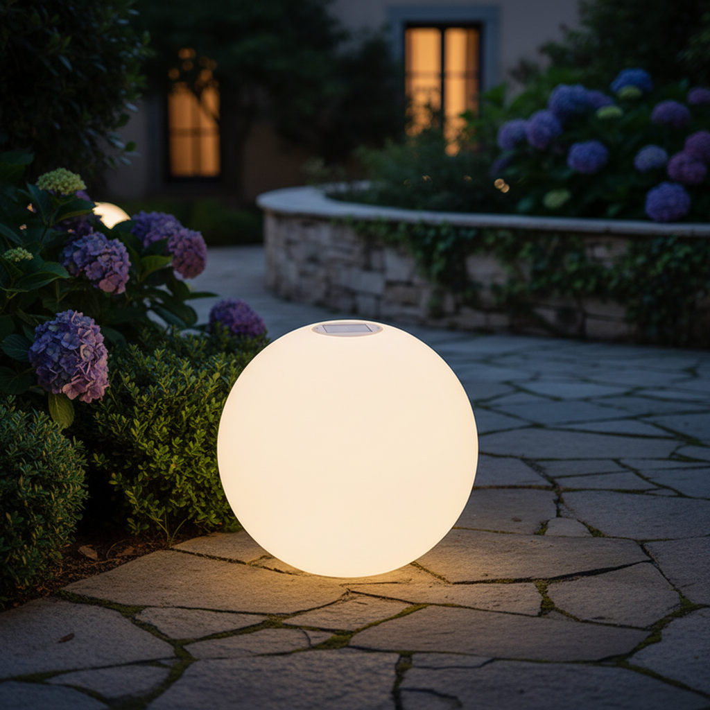 Solar LED Outdoor Pathway Light 40cm
