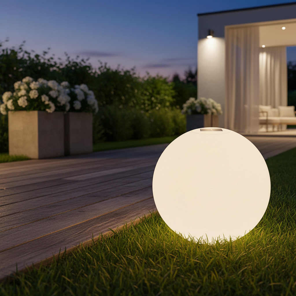 Solar LED Outdoor Pathway Light 30cm