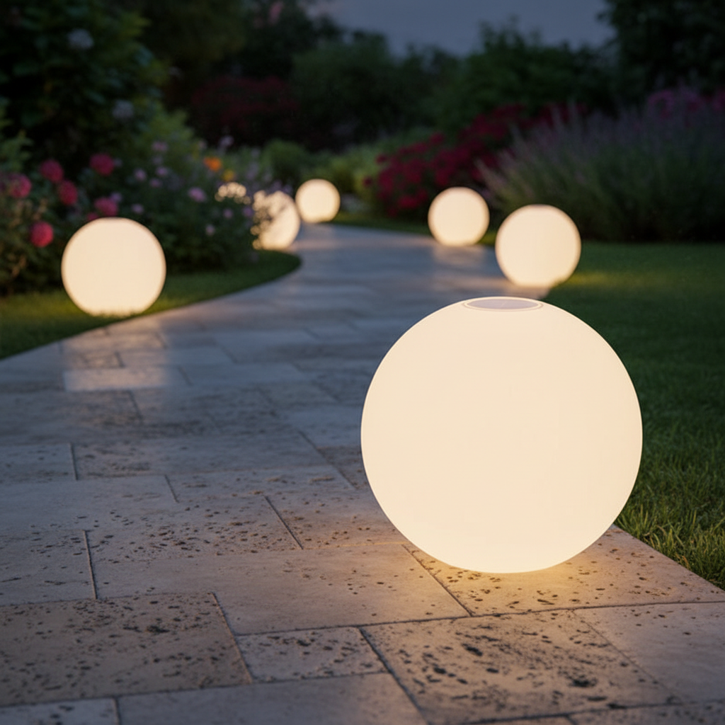 Solar LED Outdoor Pathway Light 80cm