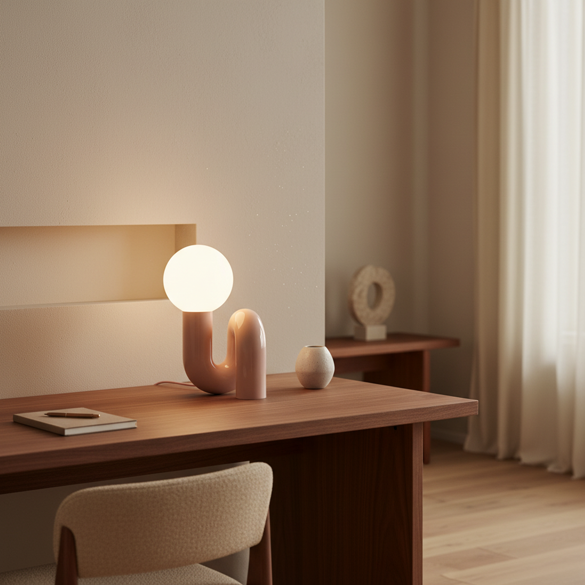 Pink Rechargeable Touch Table Lamp – Aspen