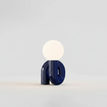 Blue Rechargeable Touch Table Lamp