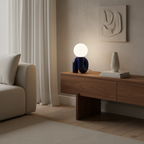 Blue Rechargeable Touch Table Lamp