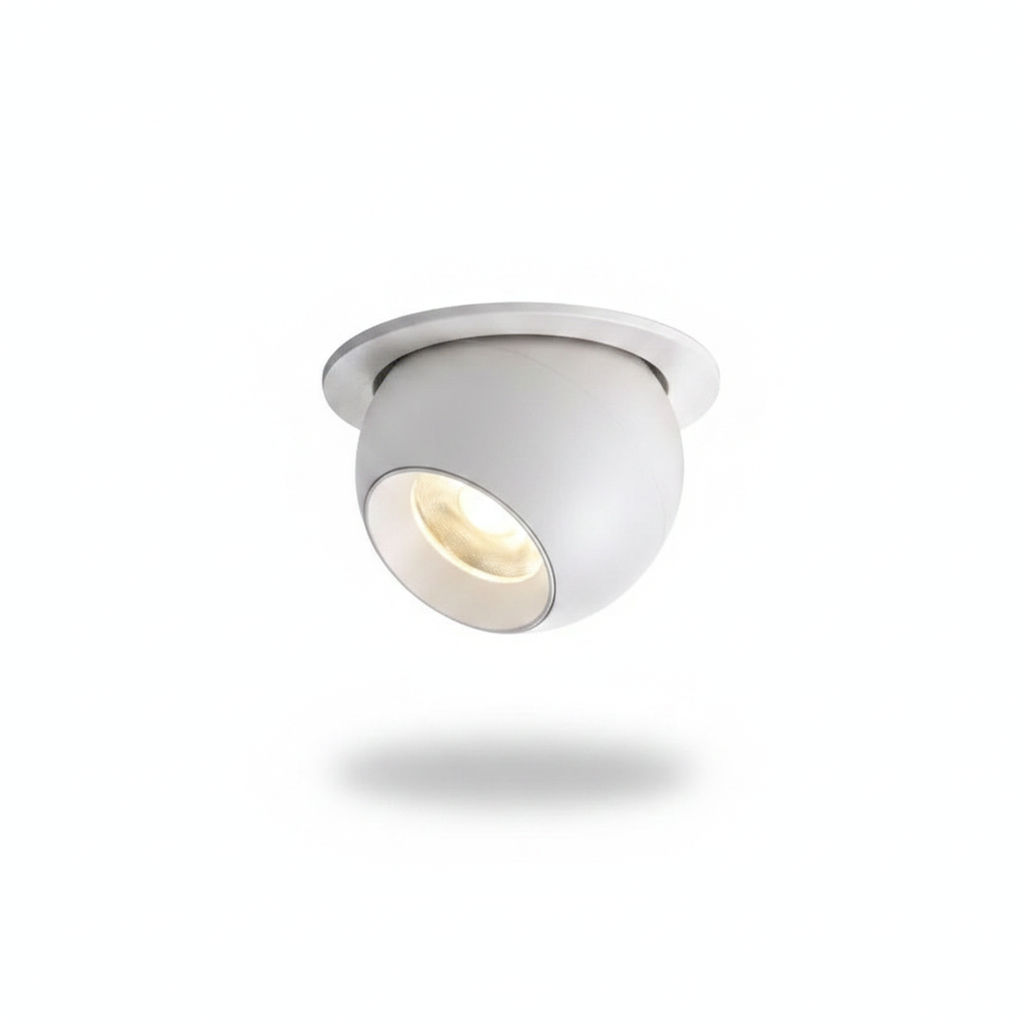 White Recessed Small Beam LED Spotlight Cool White
