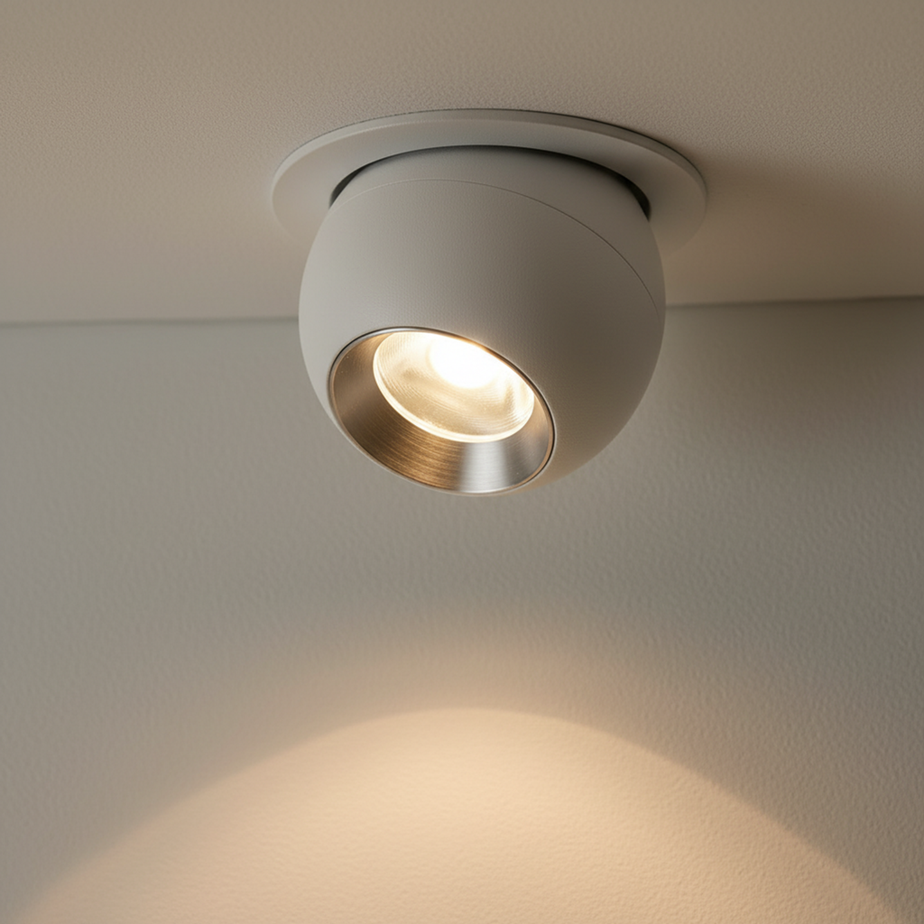 White Recessed Small Beam LED Spotlight Cool White