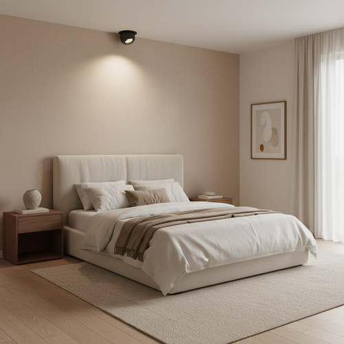 Black Recessed Small Beam LED Spotlight Cool White