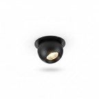 Black Recessed Small Beam LED Spotlight Natural White