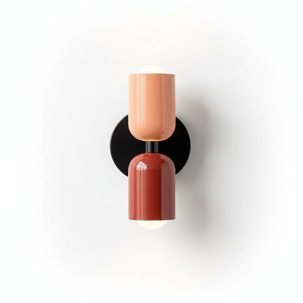 Black Nordic LED Wall Sconce