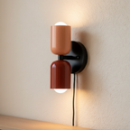 Black Nordic LED Wall Sconce