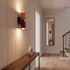 Black Nordic LED Wall Sconce