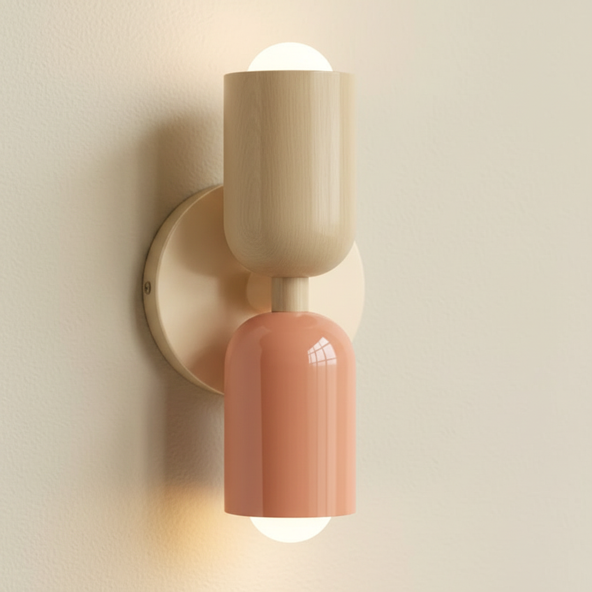 Beige Nordic Minimalist Wall Sconce