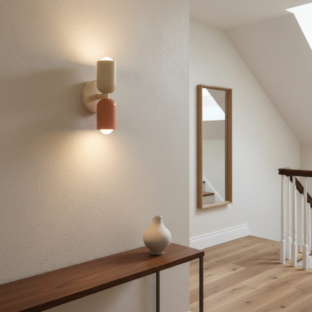 Beige Nordic Minimalist Wall Sconce