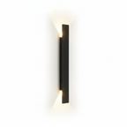 LED Outdoor Garden Wall Sconce 60cm Black