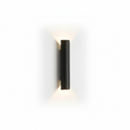 LED Outdoor Garden Wall Sconce 40cm Black