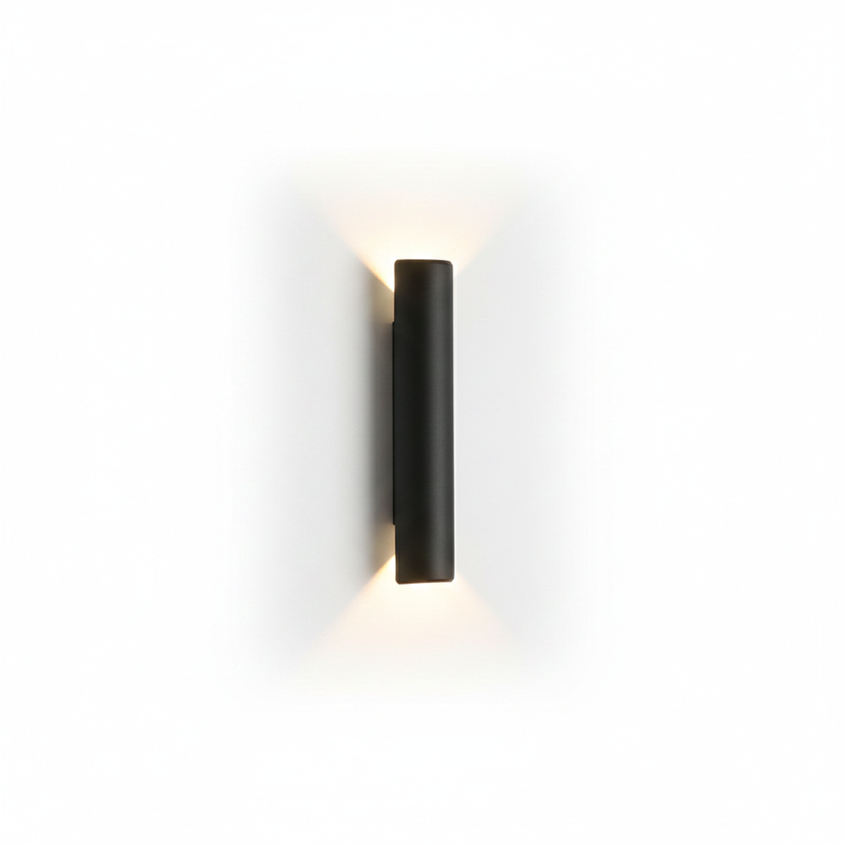 LED Outdoor Garden Wall Sconce 40cm Black