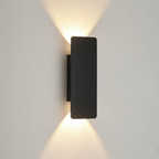 LED Outdoor Garden Wall Sconce 20cm Black