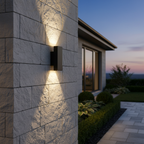 LED Outdoor Garden Wall Sconce 10cm Black