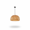 Handwoven Bamboo Chandelier – Camden
