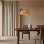 Handwoven Bamboo Chandelier – Camden