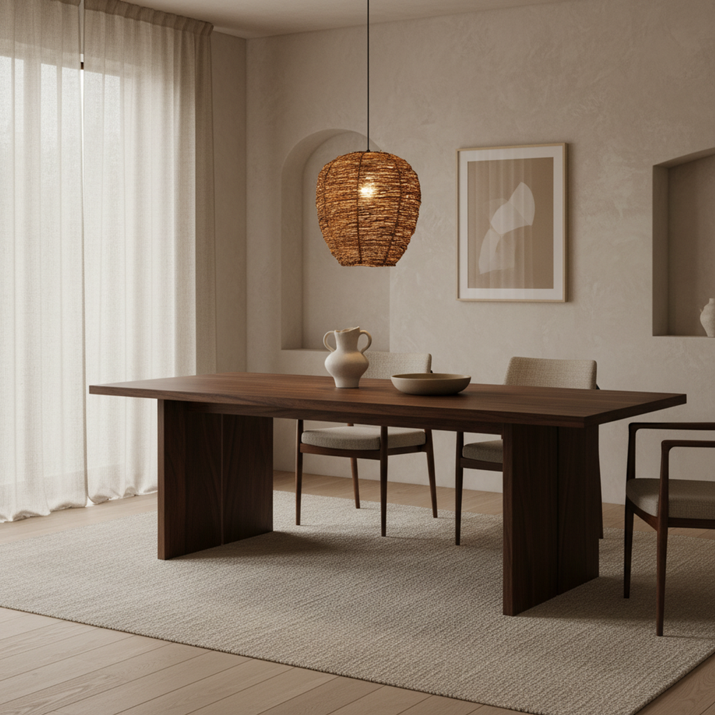 Handwoven Bamboo Chandelier – Ashford