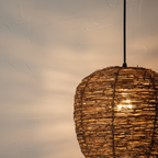 Handwoven Bamboo Chandelier – Ashford