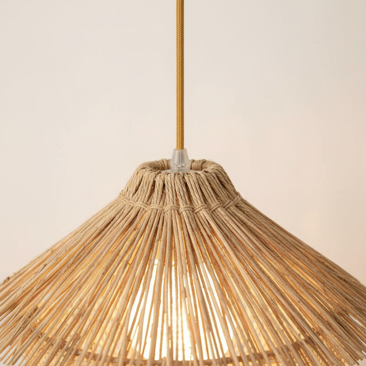 Handwoven Bamboo Chandelier – Fletcher