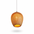 Handwoven Bamboo Chandelier – Avalon