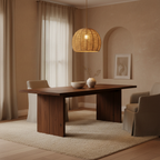 Handwoven Bamboo Chandelier – Aspen
