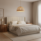 Handwoven Bamboo Chandelier – Briar