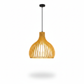 Handwoven Bamboo Chandelier – Emery