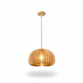 Handwoven Bamboo Chandelier – Everett