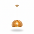 Handwoven Bamboo Chandelier – Everett