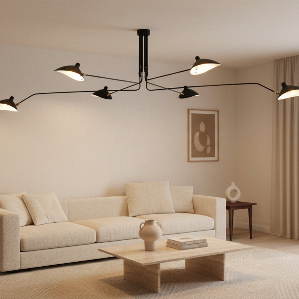 6-Light Ceiling Light