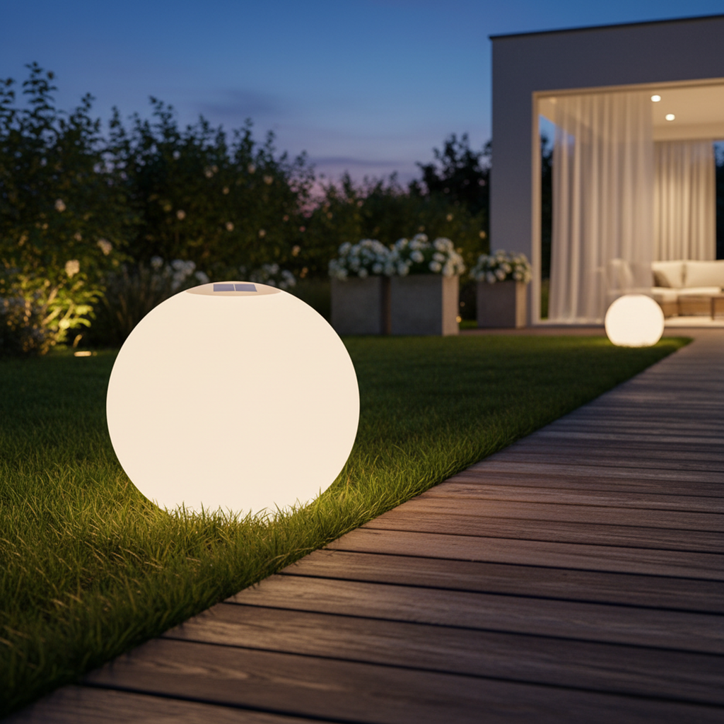 Solar LED Outdoor Pathway Light 30cm