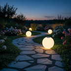 Solar LED Outdoor Pathway Light 20cm